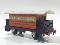 1992 ERTL Britt Allcroft Thomas & Friends Brown Passenger Train Car Plastic Toy Vehicle