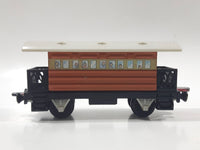 1992 ERTL Britt Allcroft Thomas & Friends Brown Passenger Train Car Plastic Toy Vehicle