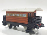 1992 ERTL Britt Allcroft Thomas & Friends Brown Passenger Train Car Plastic Toy Vehicle