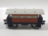 1992 ERTL Britt Allcroft Thomas & Friends Brown Passenger Train Car Plastic Toy Vehicle