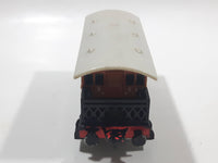 1992 ERTL Britt Allcroft Thomas & Friends Brown Passenger Train Car Plastic Toy Vehicle
