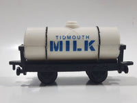 1993 ERTL Britt Allcroft Thomas The Tank Engine & Friends Tidmouth Milk White Tanker Train Car Plastic Toy Vehicle
