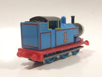 1995 ERTL Britt Allcroft Thomas The Tank Engine & Friends #1 Thomas Blue Train Engine Locomotive Die Cast Toy Vehicle