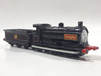 1992 ERTL Britt Allcroft Thomas & Friends #10 Douglas Black Train Engine Locomotive Toy Vehicle