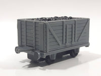 1990 ERTL Britt Allcroft Thomas The Tank Engine & Friends Troublesome Truck Grey Coal Train Car Die Cast Toy Vehicle