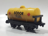 1993 ERTL Britt Allcroft Thomas The Tank Engine & Friends Sodor Fuel Yellow Tanker Train Car Plastic Toy Vehicle