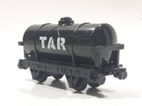 1993 ERTL Britt Allcroft Thomas The Tank Engine & Friends Tar Oil Tanker Black Train Car Plastic Toy Vehicle