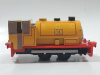 1991 ERTL Britt Allcroft Thomas The Tank Engine & Friends Ben S C C Yellow Train Engine Locomotive Car Die Cast Toy Vehicle