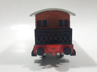 1992 ERTL Britt Allcroft Thomas & Friends Brown Passenger Train Car Plastic Toy Vehicle