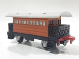 1992 ERTL Britt Allcroft Thomas & Friends Brown Passenger Train Car Plastic Toy Vehicle