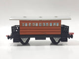 1992 ERTL Britt Allcroft Thomas & Friends Brown Passenger Train Car Plastic Toy Vehicle