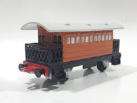 1992 ERTL Britt Allcroft Thomas & Friends Brown Passenger Train Car Plastic Toy Vehicle