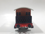 1992 ERTL Britt Allcroft Thomas & Friends Brown Passenger Train Car Plastic Toy Vehicle