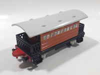 1992 ERTL Britt Allcroft Thomas & Friends Brown Passenger Train Car Plastic Toy Vehicle