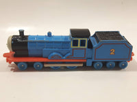 1989 ERTL Britt Allcroft Thomas The Tank Engine & Friends #2 Edward Blue Train Engine Locomotive Die Cast Toy Vehicle