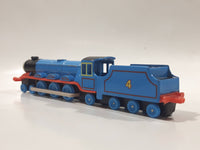 1989 ERTL Britt Allcroft Thomas The Tank Engine & Friends #4 Gordon Blue Train Engine Locomotive Die Cast Toy Vehicle