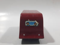 1988 Thomas & Friends Bertie The Bus Double Decker Red Die Cast Toy Vehicle