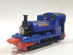 1995 ERTL Britt Allcroft Thomas The Tank Engine & Friends #3 Sir Handel Blue Train Engine Locomotive Car Die Cast Toy Vehicle