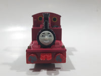 1995 ERTL Britt Allcroft Thomas The Tank Engine & Friends #2 Rheneas Pink Magenta Train Engine Locomotive Car Die Cast Toy Vehicle