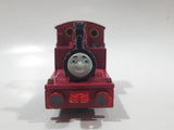 1995 ERTL Britt Allcroft Thomas The Tank Engine & Friends #2 Rheneas Pink Magenta Train Engine Locomotive Car Die Cast Toy Vehicle