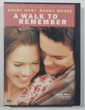 2002 A Walk To Remember DVD Movie Film Discs - USED