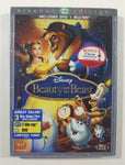 1991 Disney Beauty and the Beast Diamond Edition DVD + Blu Ray DVD Movie Film Disc - USED