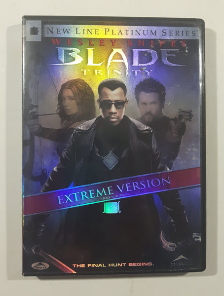 2004 Blade Trinity Extreme Version DVD Movie Film Disc - USED