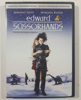 1990 Edward Scissorhands DVD Movie Film Disc - USED