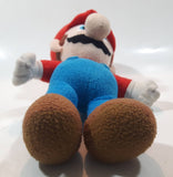 Nintendo Super Mario Bros Wii Mario 9" Tall Stuffed Plush Character No Tags