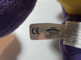 2001 Universal Interactive Studios Play By Play Purple Spyro The Dragon Large 20" Tall Stuffed Plush Toy PS1 Play Station 1 Video Game Character