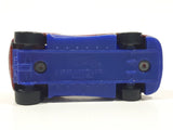 2004 Hot Wheels Track Aces Speed Blaster Metallic Dark Red Die Cast Toy Car Vehicle