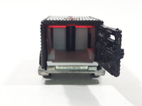 2002 Hot Wheels Fed Fleet Armored Truck Black Die Cast Toy Car Vehicle with Opening Rear Door