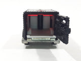 2002 Hot Wheels Fed Fleet Armored Truck Black Die Cast Toy Car Vehicle with Opening Rear Door