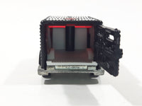 2002 Hot Wheels Fed Fleet Armored Truck Black Die Cast Toy Car Vehicle with Opening Rear Door