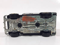 2002 Hot Wheels Fed Fleet Armored Truck Black Die Cast Toy Car Vehicle with Opening Rear Door
