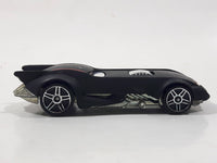 2011 Hot Wheels Track Stars The Batman Batmobile Animated Series Flat Black Die Cast Toy Character Car Vehicle