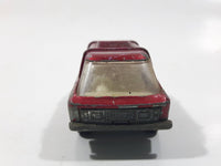 Vintage 1970 Lesney Matchbox Series No. 22 Freeman Inter-City Communter Metallic Red Die Cast Toy Car Vehicle