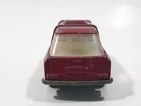 Vintage 1970 Lesney Matchbox Series No. 22 Freeman Inter-City Communter Metallic Red Die Cast Toy Car Vehicle