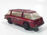 Vintage 1970 Lesney Matchbox Series No. 22 Freeman Inter-City Communter Metallic Red Die Cast Toy Car Vehicle