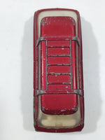 Vintage 1970 Lesney Matchbox Series No. 22 Freeman Inter-City Communter Metallic Red Die Cast Toy Car Vehicle