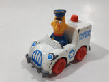 1981 1983 Playskool The Muppets Sesame Street Bert Pigeon Patrol White Die Cast Toy Car Vehicle