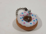 Nintendo Super Mario Flying Squirrel Toad Miniature Small 1 1/8" Tall Key Chain Charm