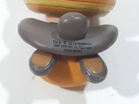 Nintendo Super Mario Flying Squirrel Toad Miniature Small 1 1/8" Tall Key Chain Charm