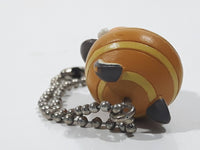 Nintendo Super Mario Flying Squirrel Toad Miniature Small 1 1/8" Tall Key Chain Charm