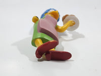 2007 Fox Matt Groening's The Simpsons Marge Simpson Holding Large Stick of Pancakes 4 1/2" Tall Toy Cartoon Character Figure - Missing Flipper