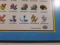 1995, 1996, 1998 Nintendo Creatures Game Freak TV Pokemon Gotta Catch 'Em All 15 1/2" x 19 3/4" Hardboard Wood Plaque Picture