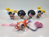 2016, 2017 McDonald's Power Puff Girls Plastic Toys Lot of 6