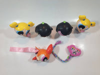 2016, 2017 McDonald's Power Puff Girls Plastic Toys Lot of 6