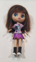 2010 Hasbro Littlest Pet Shop Girl 4 1/4" Tall Plastic Toy Doll Figure