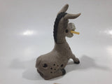 2010 McDonald's Shrek Forever After Donkey Character with Waffle in His Mouth 3 3/4" Tall Toy Figure